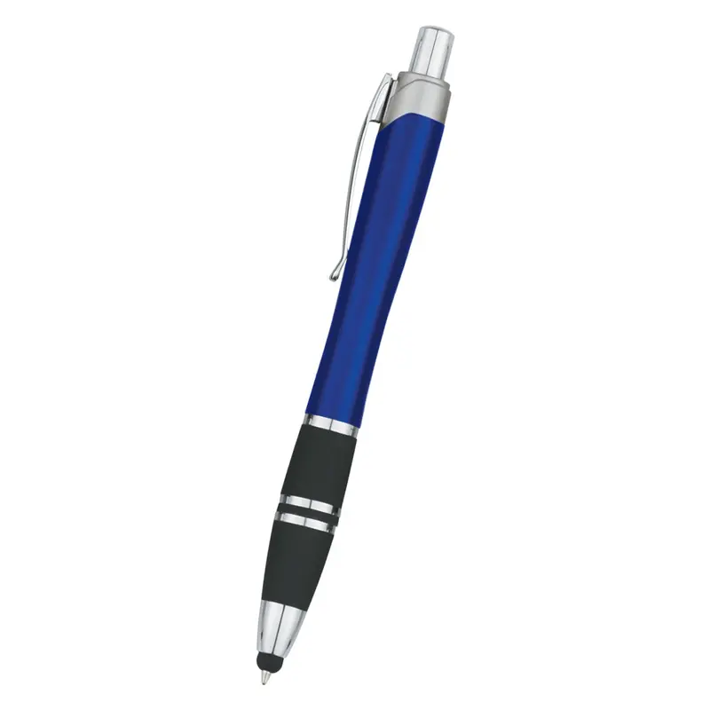 Tri-Band Stylus Pen With Color-Coded Bands And Capacitive Touch Tip 1