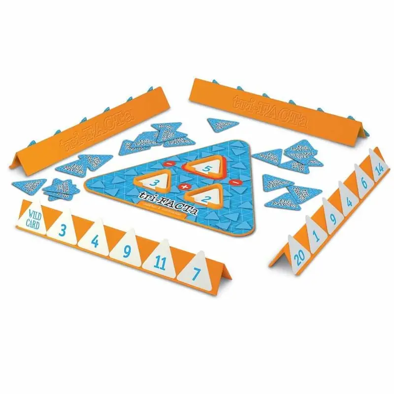 Tri-Facta Addition & Subtraction – Math Fact Fluency Game 1