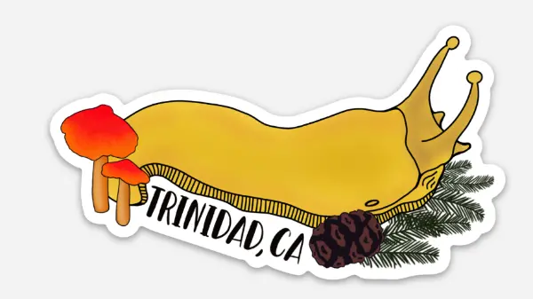 Trinidad California Slug Vinyl Sticker 1