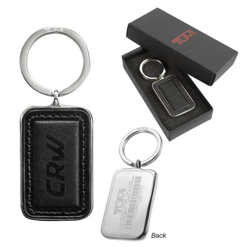 Tumi Alpha Collection Traceable Key Fob With Logo Patch 1