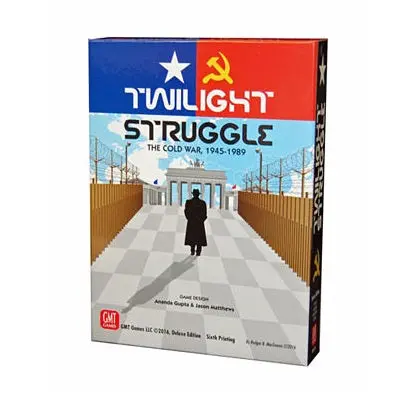 Twilight Struggle Deluxe – Cold War-Themed Strategy Board Game 1