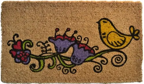 Twitter-Inspired Handwoven Coconut Doormat 1