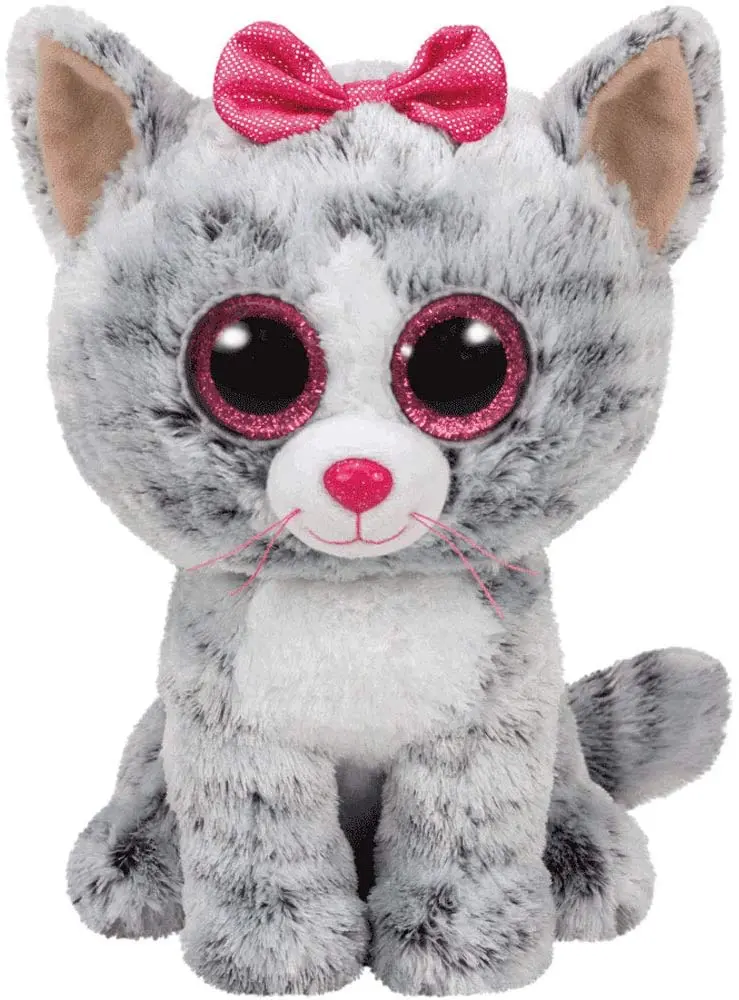 Ty Kiki Cat Beanie Boo Stuffed Animal (Large) 1