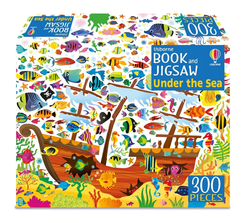 Under The Sea Interactive Book And Jigsaw Puzzle Set 1