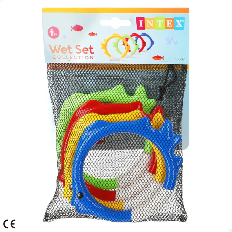 Underwater-Themed Floating Fish Ring Toys 1