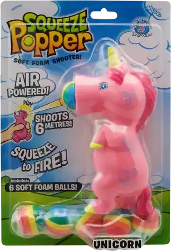 Unicorn Squeeze Popper – Pink Fidget Toy For Sensory Play 1