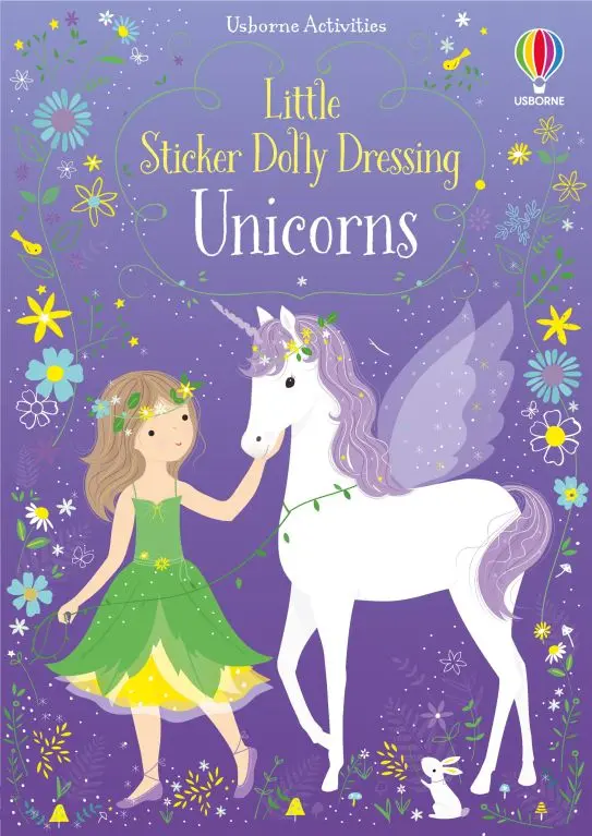 Unicorn Sticker Dress-Up Book For Kids 1