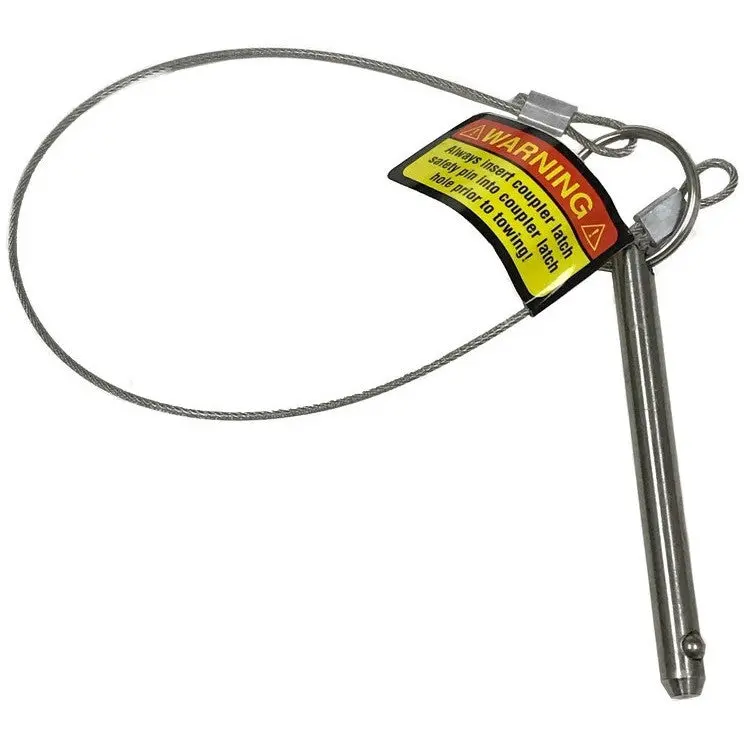 Universal Coupler Safety Lock Pin – Zinc-Plated Steel 1