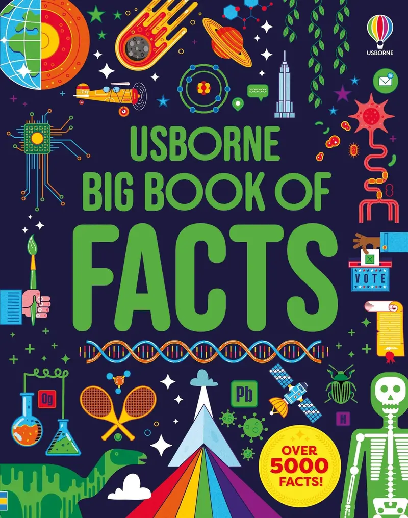 Usborne Big Book Of Facts – Illustrated Encyclopedia For Curious Kids 1