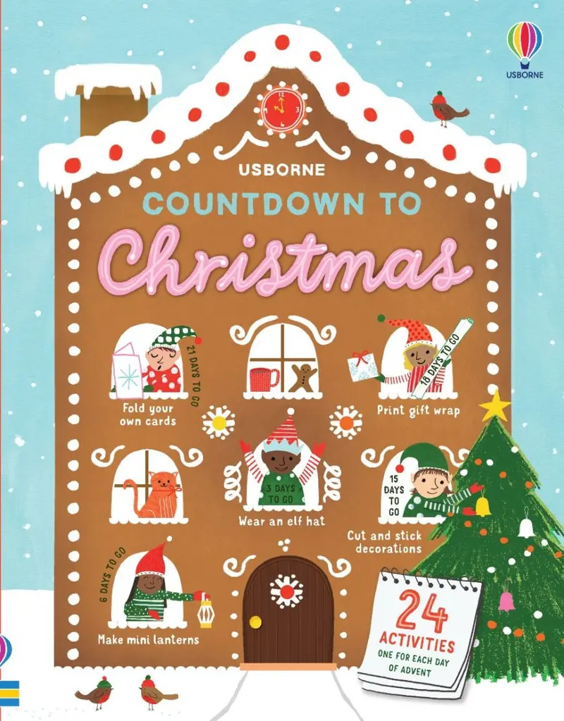 Usborne Countdown To Christmas Activity Book 1