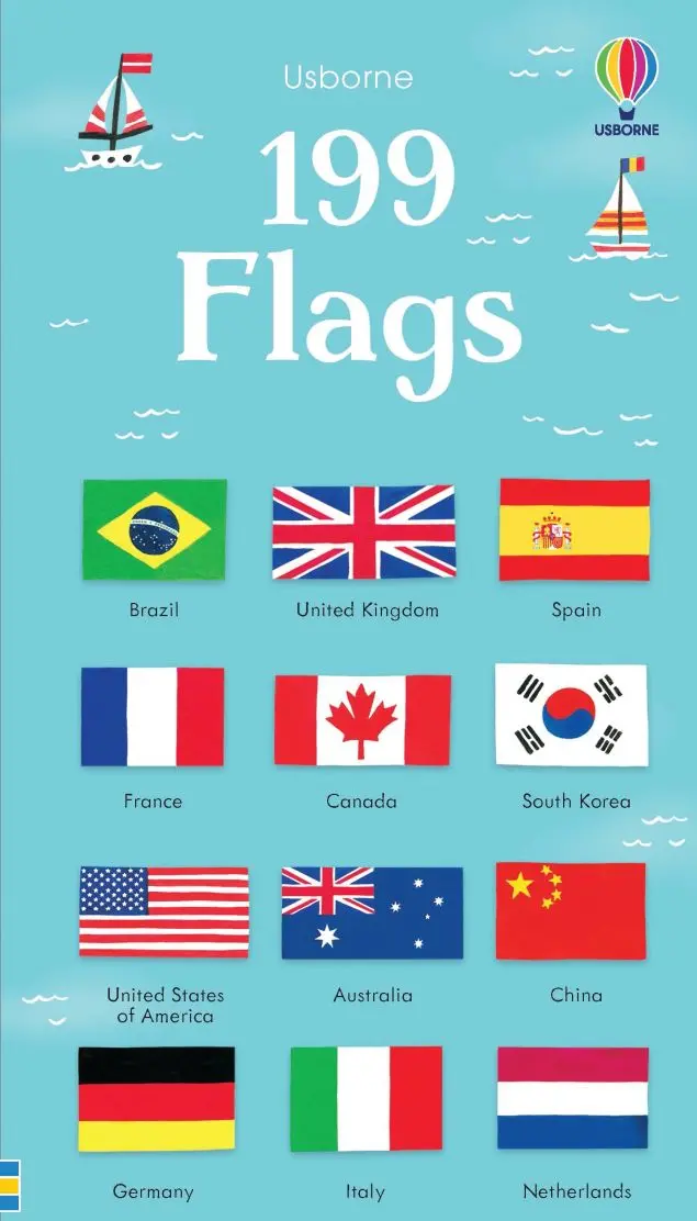 Usborne Illustrated Guide To 199 World Flags 1