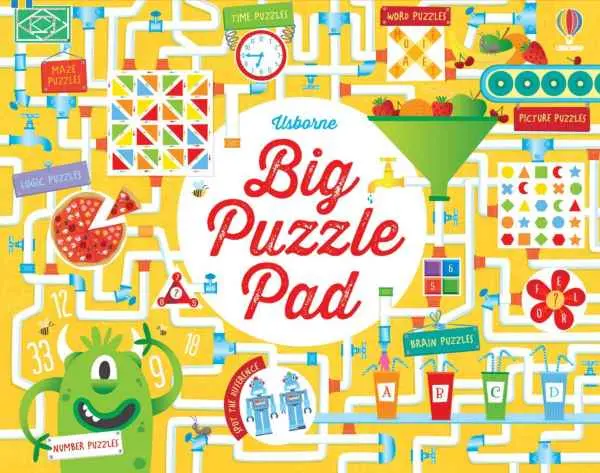 Usborne Large-Scale Puzzle Pad For Children 1