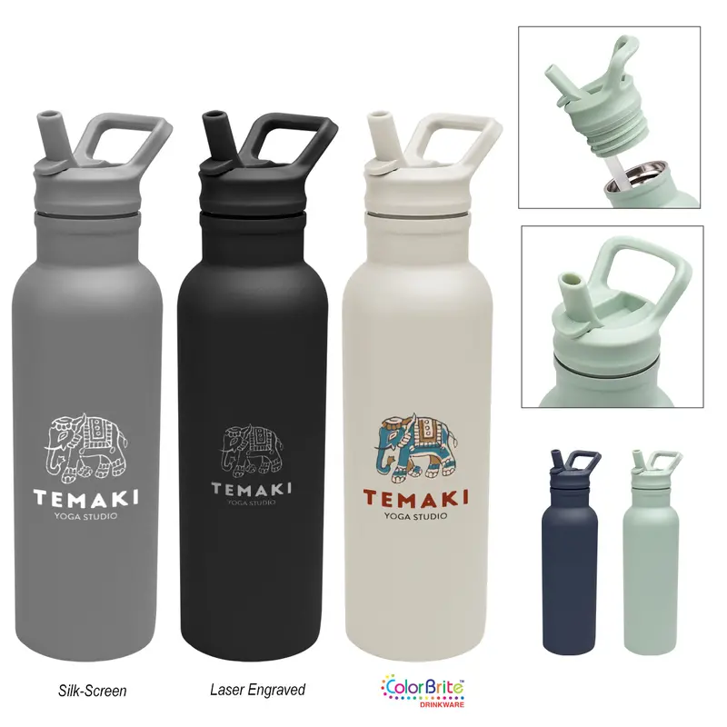Vacuum-Insulated 17 Oz Hailey Stainless Steel Bottle 1