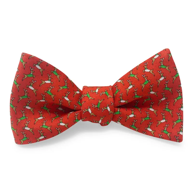 Vested Deer Bow In Classic Red 1