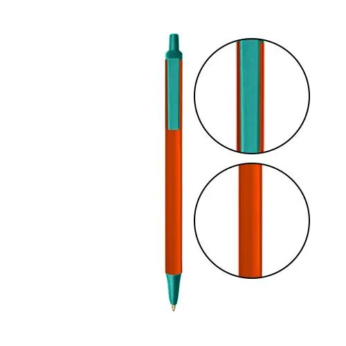 Vibrant Orange Bic Clic Stic Pen – Fine Tip Version 1