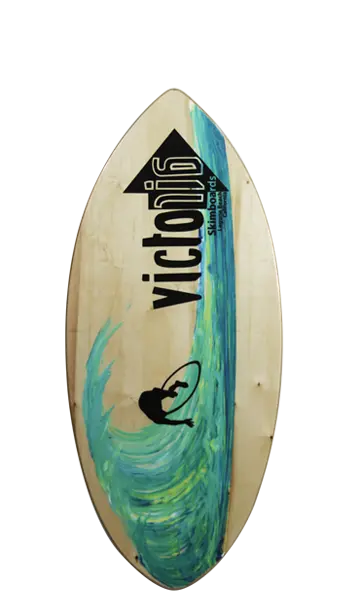 Victoria Woody Wooden Skimboard 1