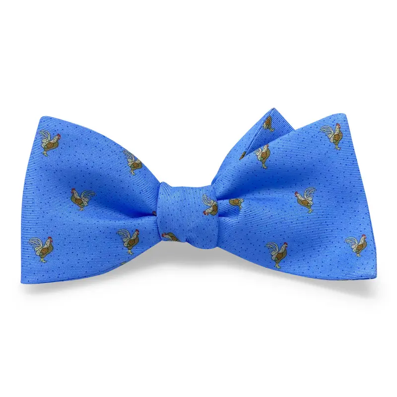 Wake Up Call Blue Bow Tie 1