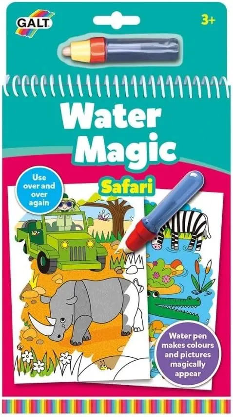 Water Magic Coloring Book – Safari Adventure 1