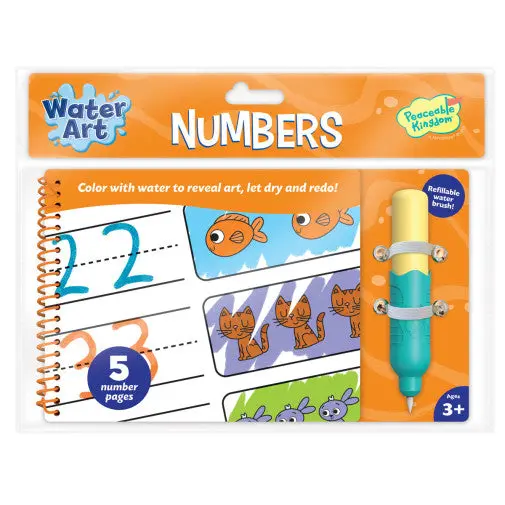 Water-Reveal Art Book: Numbers & Counting 1