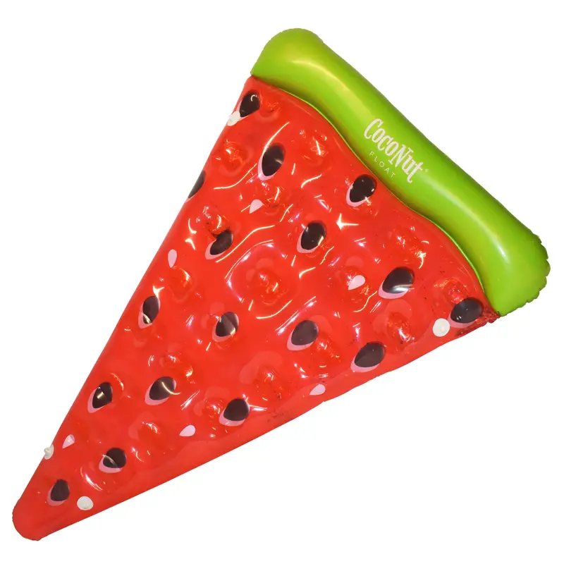 Watermelon Slice Pool Float With Metallic Glitter Accents 1