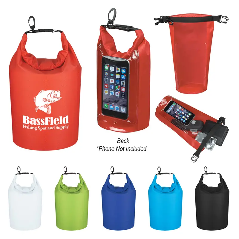 Waterproof Dry Bag Featuring Pvc Window For Quick Item Identification 1