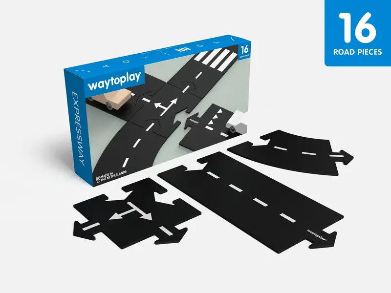 Way To Play Expressway Set – Expandable Roadway Play System 1