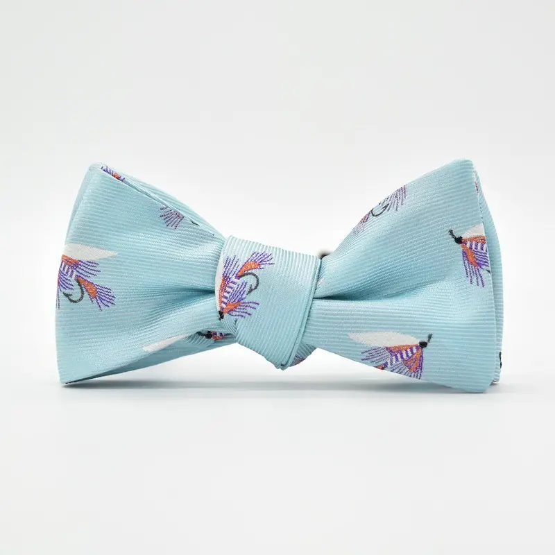Wet Flies Fly Fishing Bow Tie – Mint 1