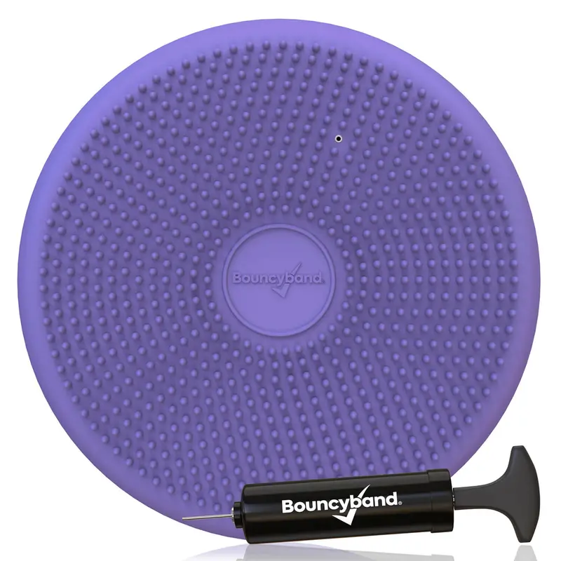 Wiggle Seat Small Sensory Cushion – Purple, 27 Cm Diameter 1