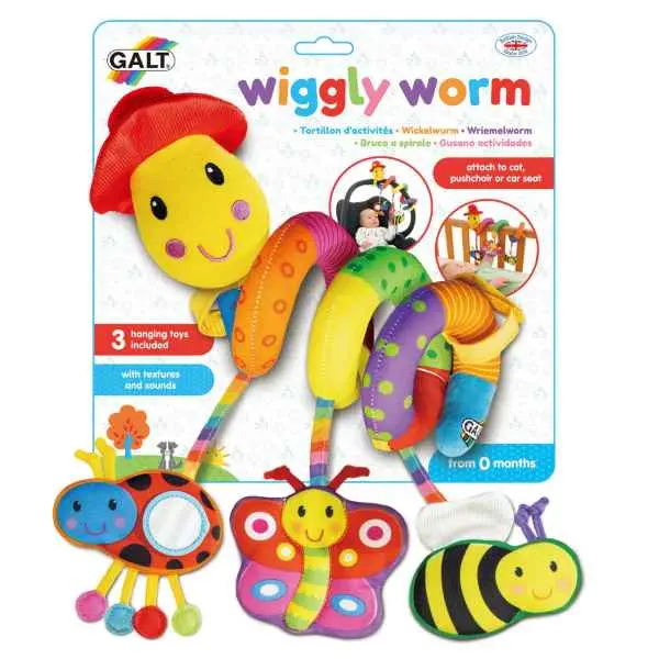 Wiggly Worm Sensory Toy By Galt 1