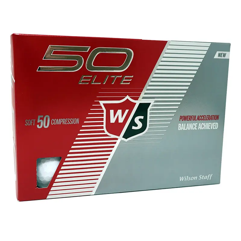Wilson Staff Fifty Elite Performance Golf Balls (Dozen) 1