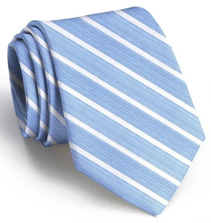 Winning Streak Boys' Tie In Blue And White 1