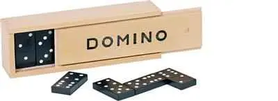 Wooden Domino Set With Storage Box 1