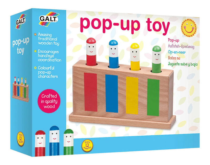 Wooden Pop-Up Surprise Toy – Early Learning Playset 1