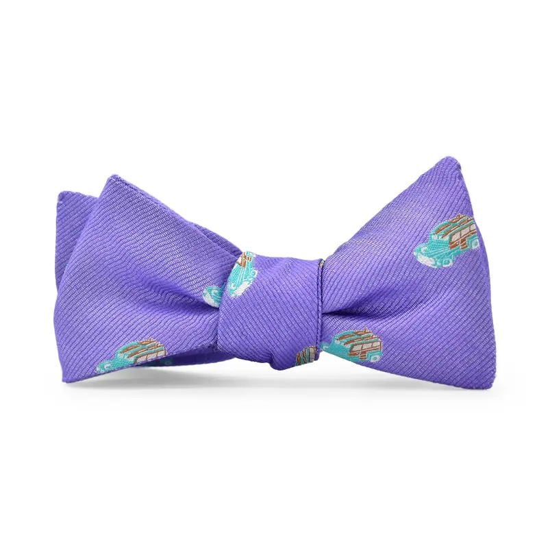 Woody Vintage Bow Tie – Violet 1