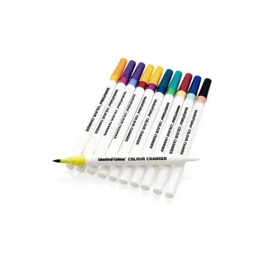 World Of Colour Magic Colour-Changing Washable Markers – 12-Count Set 1