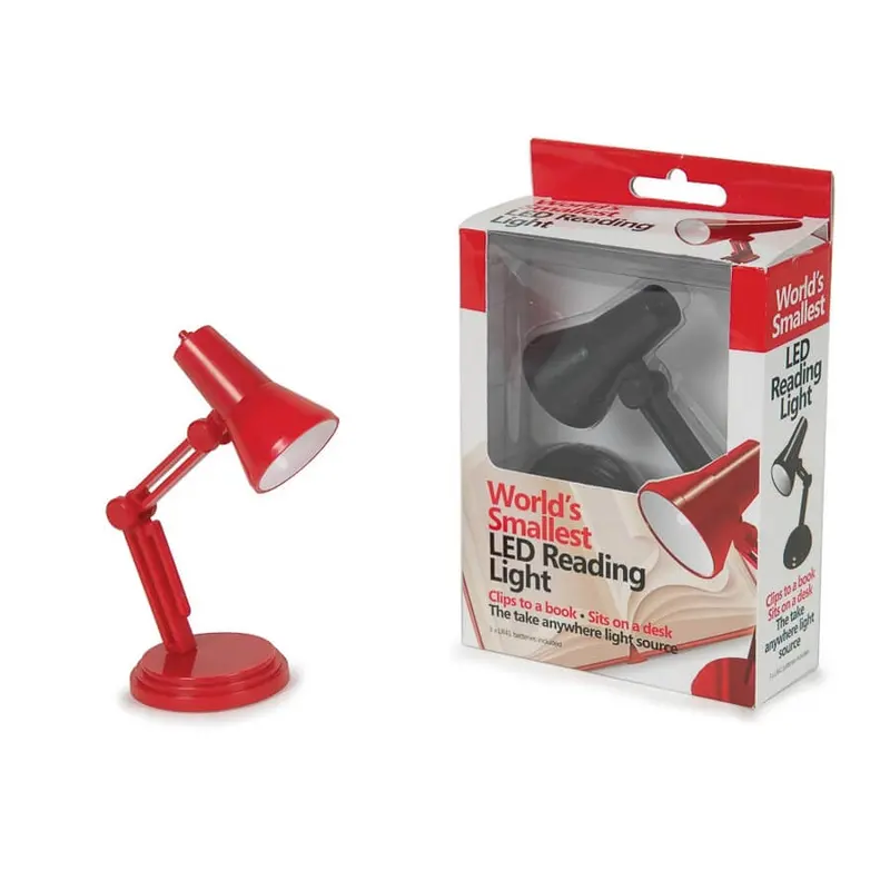 World’S Smallest Portable Reading Light – Red Or Black 1