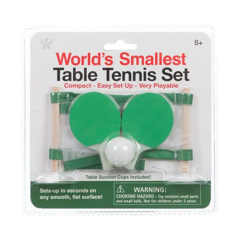 World’S Smallest Table Tennis Travel Set 1