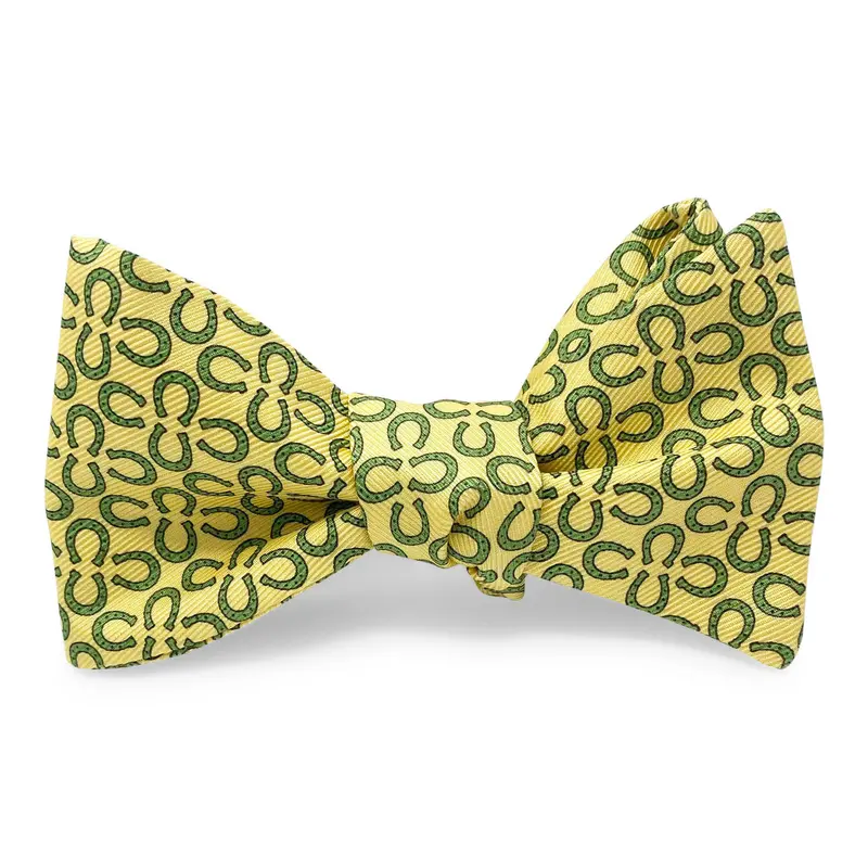 Yellow And Green Bow Hair Clip – Ringers Design 1