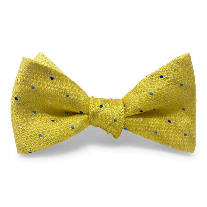 Yellow Aruba Print Hair Bow 1