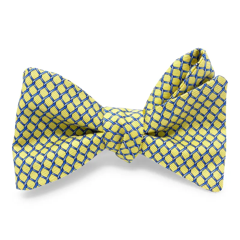 Yellow Bow Hair Accessory – Fencing Design 1