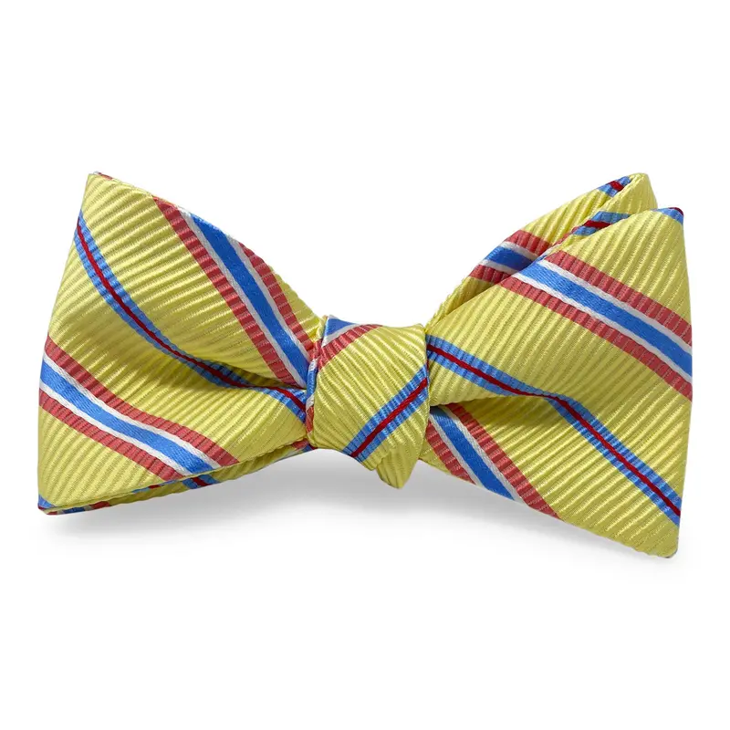 Yellow Cobain Styled Hair Bow 1