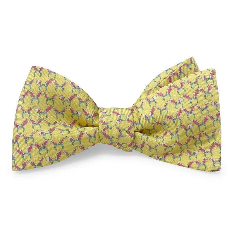 Yellow Hip Hop Style Bow Tie 1