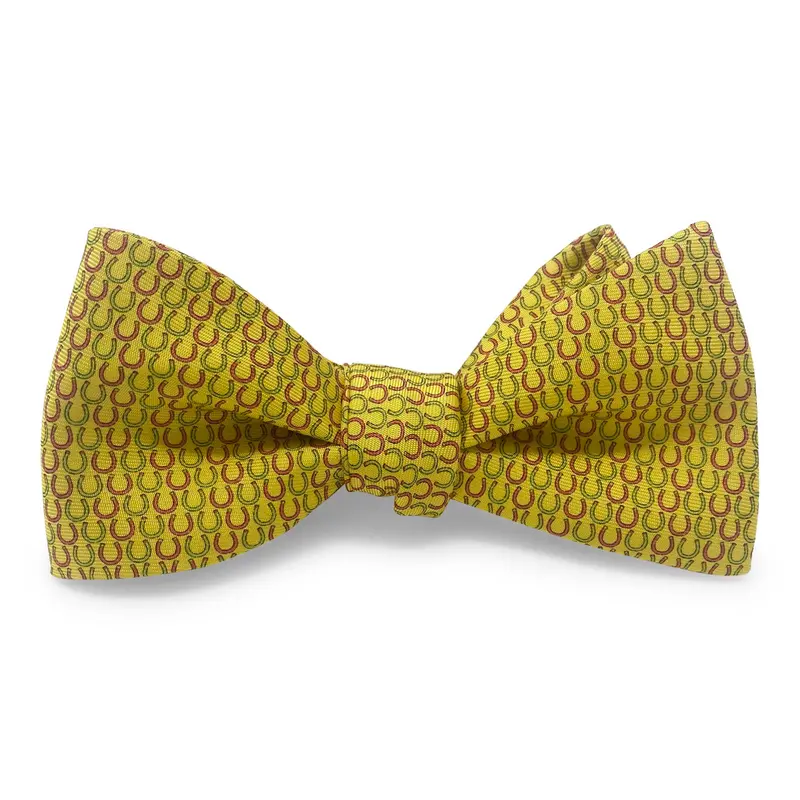 Yellow Shoe-In Motif Bow Tie 1