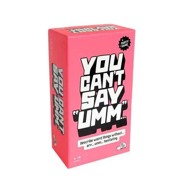You Can'T Say 'Umm!' Fast-Talk Quiz Card Game 1