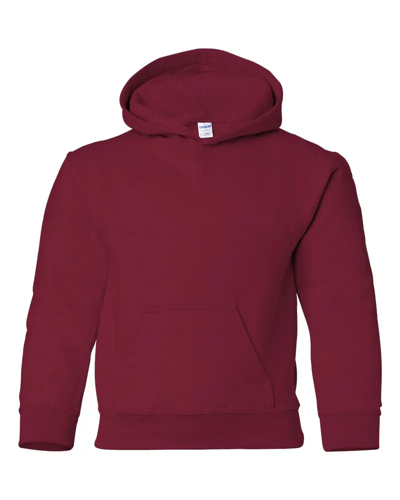 Youth Heavy Blend Hoodie By Gildan – Durable & Comfortable 1
