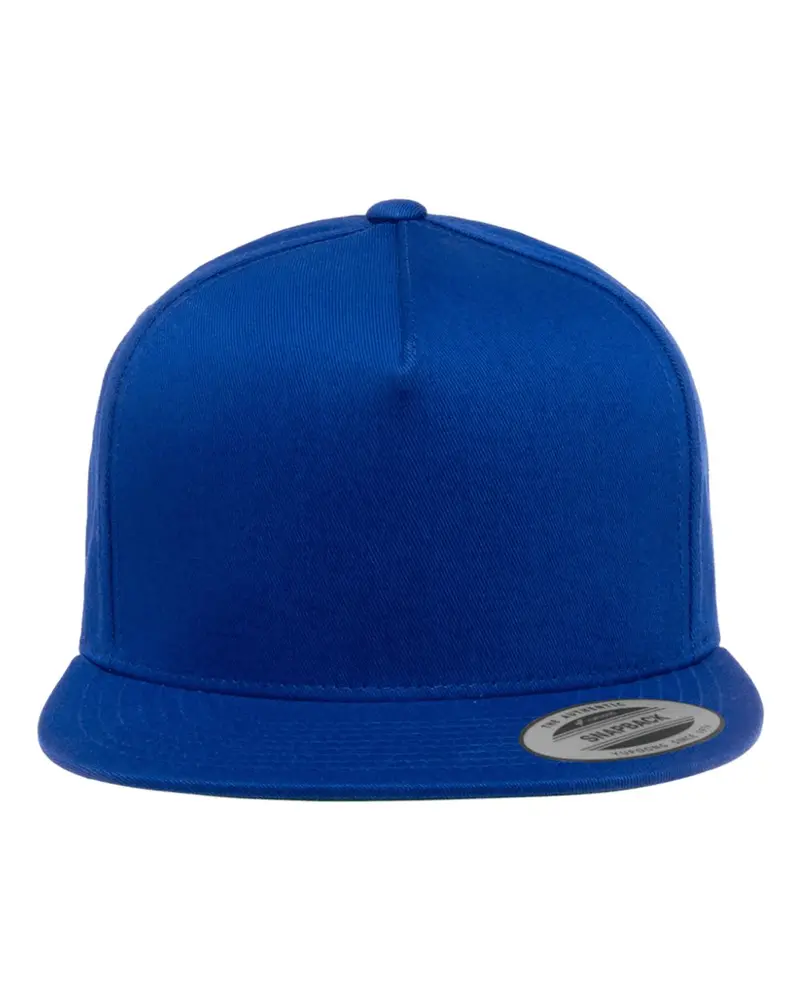 Yp Classics Cotton Twill Snapback – Classic 5-Panel Design, 6007 1
