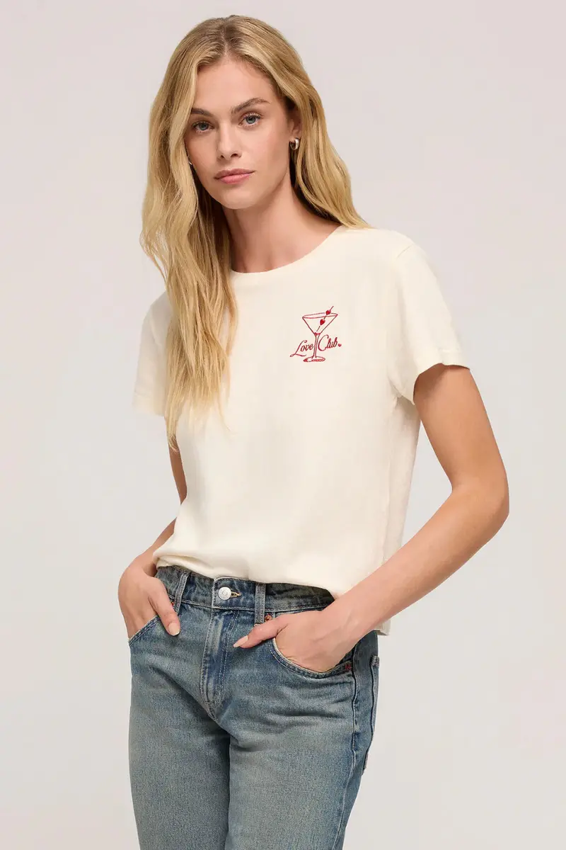 Z Supply Love Club Daytrip Short-Sleeve Tee In Sea Salt – Bhi 1