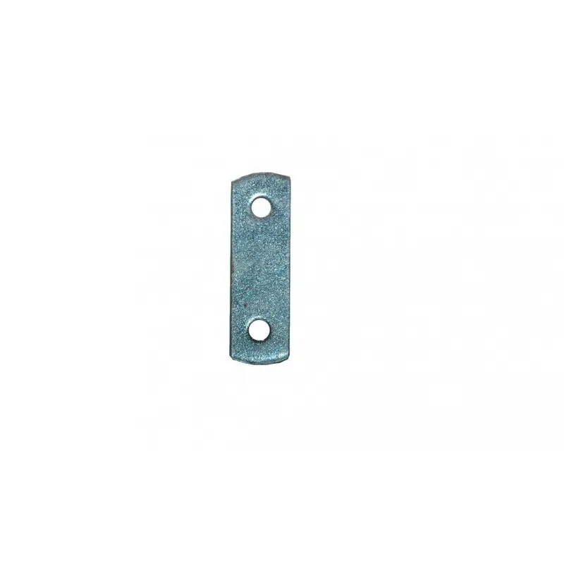 Zinc-Plated Shackle Link: 3.75" X 1.25" X 0.25", 9/16" Hole Spacing 1