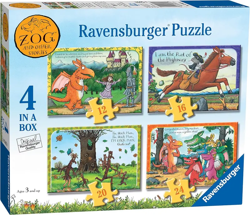 Zog And Friends Story Puzzles – 12/16/20/24 Piece Sets 1